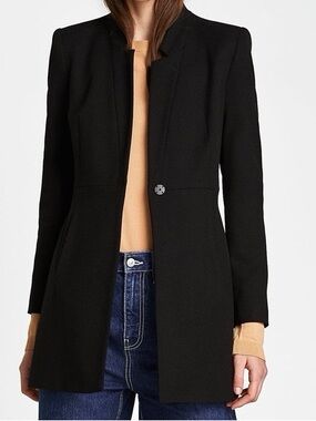 Zara Single-Button Tailored Blazer Jacket